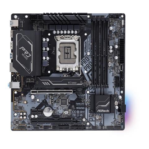 Scheda Madre Pro RS H670m Socket Intel LGA 1700 Chipset H670 - Foto 3