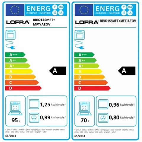 RBID156MFT+MFT /AEOV cucina Cucina freestanding Gas Avorio A - Foto 3