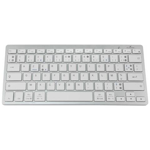 Tastiera Bluetooth 3760162067804 per Business (Layout Francese) Colore Bianco - Foto 1
