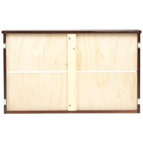 Set Di 2 Cassetti Contenitori Per Letto Legno Di Pino Rumilly Marrone Scuro - Foto 2