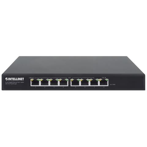 561679 switch di rete Gigabit Ethernet (10/100/1000) Supporto Power over Ethernet (PoE) Nero - Foto 2