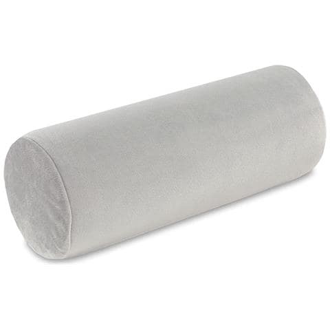 Cuscino Cilindrico Per Dormire Imbottito E Rivestito In Poliestere Anti Sudorazione Polochon - Grey - Foto 1