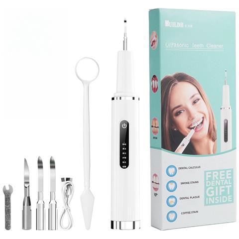 Irrigatore Dentale Ricaricabile Usb Ipx6 Impermeabile 6 Modalità White - Foto 1