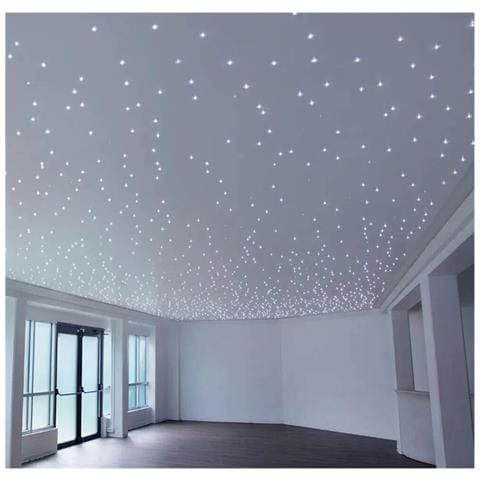 50 Led Luce Bianca Fredda Punto Luci Luminosi Effetto Cielo Stellato Incasso 12v - Foto 4