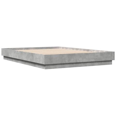 Giroletto Con Luci Led Grigio Cemento 150x200 Cm - Foto 3