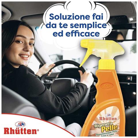 Rigenera Pelle Ecopelle Interni Auto e Casa Detergente Profumato 750ml - Foto 5