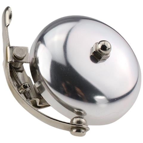 Campanello Per Bicicletta Classico, Suono Forte E Chiaro Per Una Pedalata Sicura Silver - Foto 1