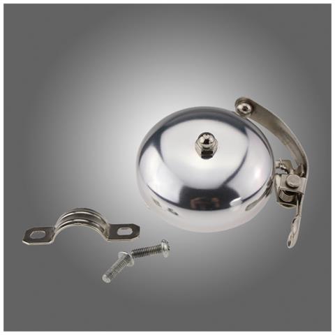 Campanello Per Bicicletta Classico, Suono Forte E Chiaro Per Una Pedalata Sicura Silver - Foto 2