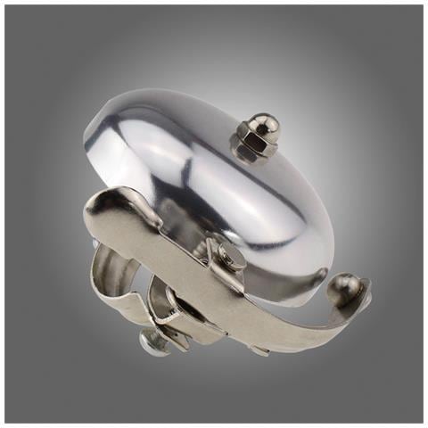 Campanello Per Bicicletta Classico, Suono Forte E Chiaro Per Una Pedalata Sicura Silver - Foto 3