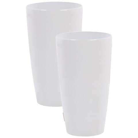 Set Di 2 Vasi Per Piante Tseria 32 Cm Bianco - Foto 2