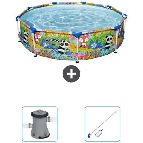 Piscina Fuori Terra - In Giro - 274x66 Cm - Multi - Include Accessori Coordinati Cb45 - Foto 1