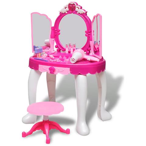 Lusso Casadino - Gioco Per Bambini Tavolo Cosmetica 3 Specchi Con Luci/suoni - Foto 2