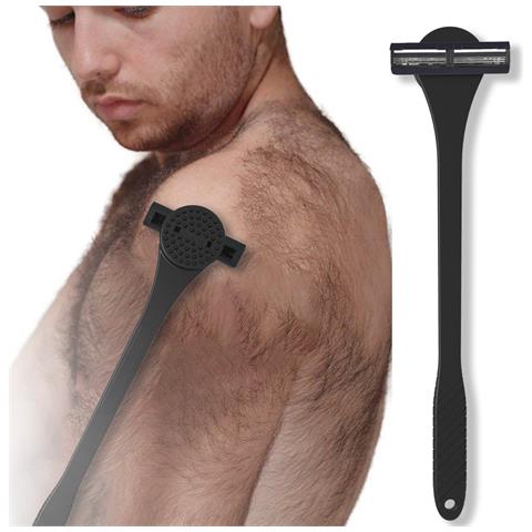 Strumento 2 In 1 Per La Pulizia Della Schiena E La Rimozione Dei Peli Black - Foto 6
