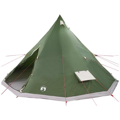 Tenda Familiare Tipi Verde Impermeabile per 12 Persone - Foto 1