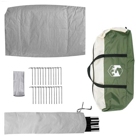 Tenda Familiare Tipi Verde Impermeabile per 12 Persone - Foto 9