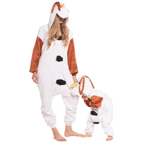 Pigiama Da Donna Tuta Kigurumi Costume Onesie Pupazzo Di Neve Olaf 155-165 Cm M - Foto 7