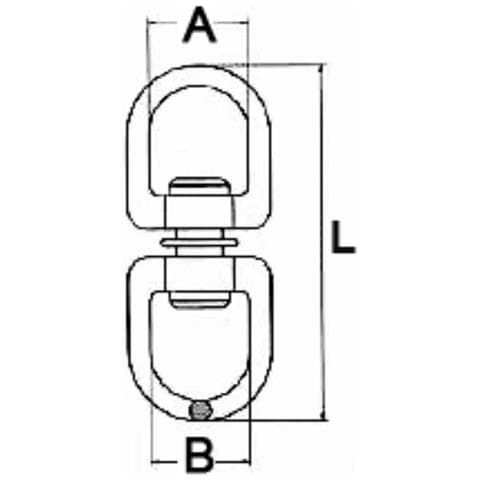 Girello In Ghisa Misura 13x13mm Confezione Da 20 Pezzi - Foto 2