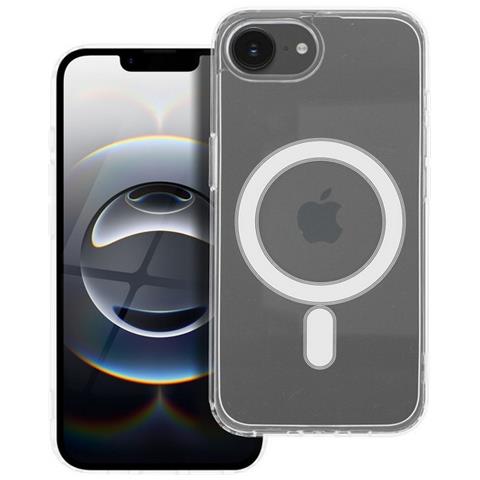 Clear Mag Mid Custodia Tpu Cover Case Compatibile Con Magsafe Per Apple Iphone 16e - Foto 1