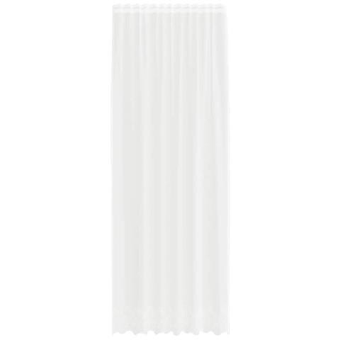 Tende con tende Floreale Bianco Poliestere - Foto 1