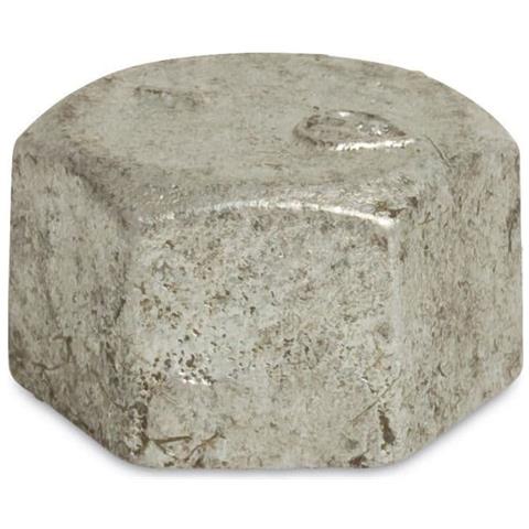 Raccordo Filettato In Ghisa Malleabile  Tappo Esagonale 1/2  Ig - Foto 1