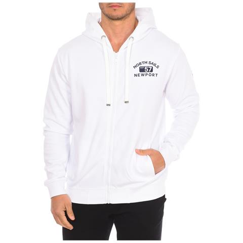 Felpa Con Cappuccio Con Zip 902299tr0 Uomo - Foto 1