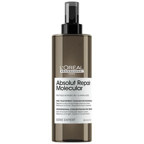 L'oreal Professionnel, Serie Expert Absolut Repair Molecular, Trattamento Spray Per Capelli, Ristorativo, 190 Ml - Foto 1