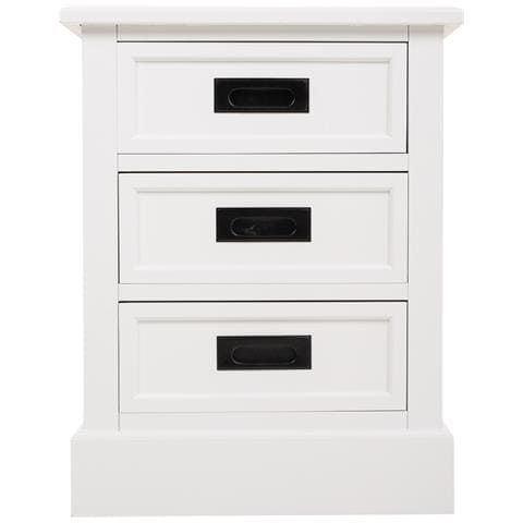 Comodino In Legno Bianco 45x35x60 - Foto 2