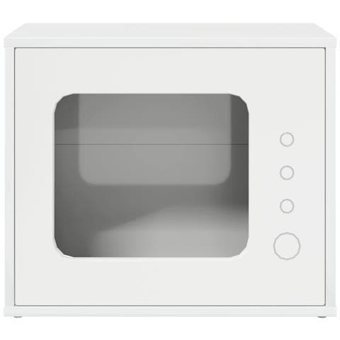 Casa per Gatti Bianco Lucido 51 x 30 x 42,5 cm - Foto 1