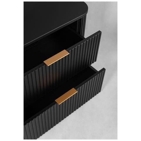 | Mobili bagno 120cm | Nero opaco - legno | L /H /P 120/52/41cm | ELEGANCE | Mobiletto, mobili bagno, basi, lavabo - Foto 10