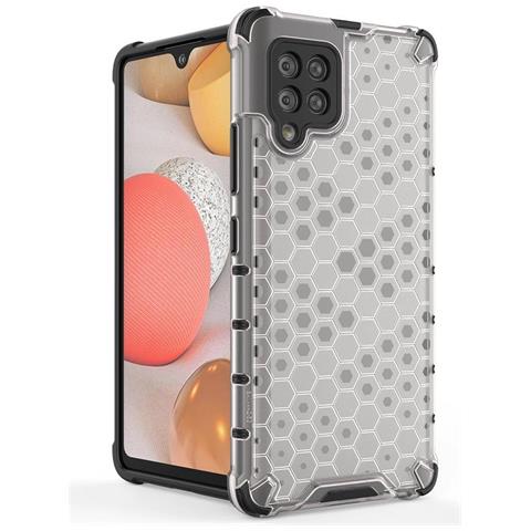 Honeycomb Corpo Con Copertura Colorata E Bumper In Tpu, Per Samsung Galaxy A42 5g, Rosso - Foto 1