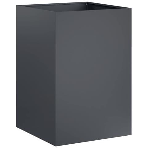 Vaso da giardino Antracite 40 x 40 x 75 cm - Foto 1
