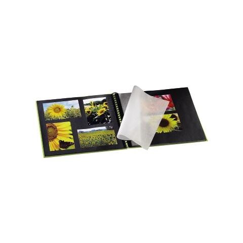 Fine Art Album a spirale kiwi 36x32 50 pagine nere 10610 - Foto 1