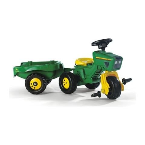Trattore JohnDeere c / Vol. sonoro + Rimorchio110x38x56 052769 - Foto 2