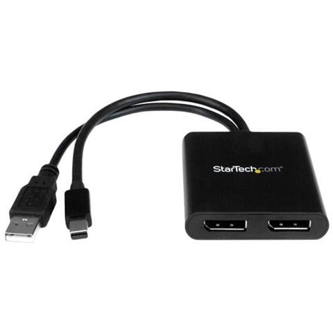 Adattatore Splitter MST Hub - Mini DisplayPort a 2 porte DisplayPort - Foto 1