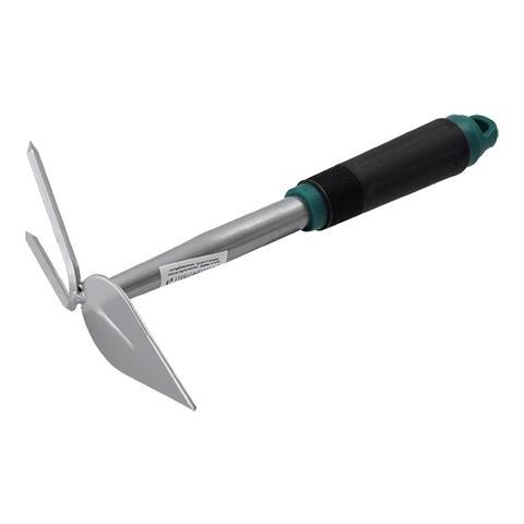 Zappetta Doppia Con Bidente - Manico Pvc Antiscivolo - Foto 1