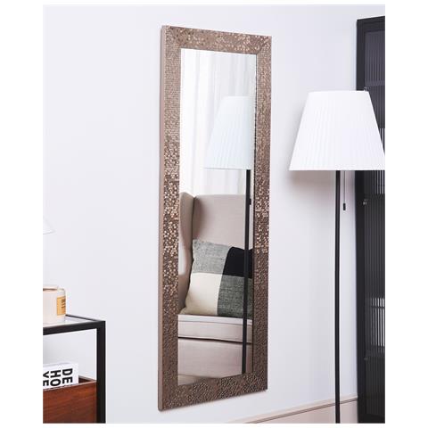 Specchio Da Parete In Marrone 50 X 130 Cm Marans - Foto 21