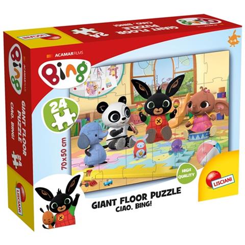 Bing 74716 Giant Floor 24 Ciao Puzzle, Multicolore - Foto 1