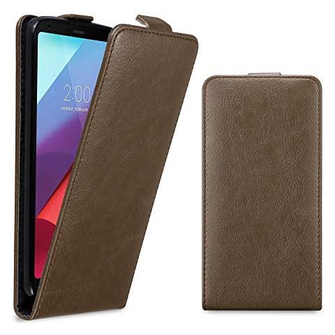 Custodia Compatibile Con Lg G6 In Bruno Caffè - Coperchio Protettivo In Design Flip Con Chiusura Magnetica - Foto 2