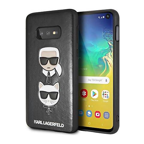 Custodia Con Logo Choupette Per Samsung Galaxy S10e, Colore: Nero - Foto 1