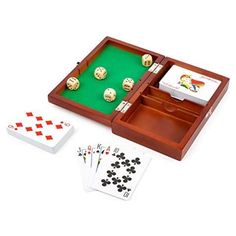 Piccolo Piede-11363 Piccolo Footset Gioco Con Da 2 Di Giochi Mappa E 5 Dadicon Scatola Portaoggetti Giocattolimulticolore11363 - Foto 5