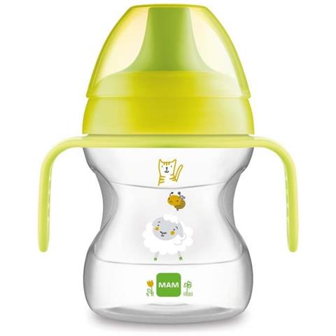 Learning Cup 190 Ml - Beccuccio Morbido Decorato Con Manico - Foto 1