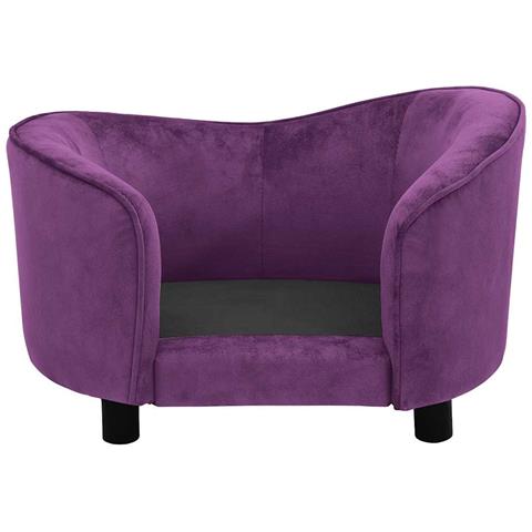 Divano per Cani Borgogna 69x49x40 cm in Peluche - Foto 8