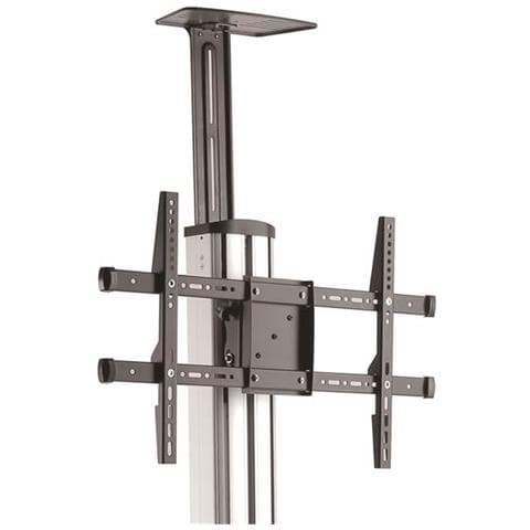 " Carrello TV per Schermo da 32"" a 70"" - Regolazione Altezza One-Touch - Carrello Mobile per TV - VESA" - Foto 6