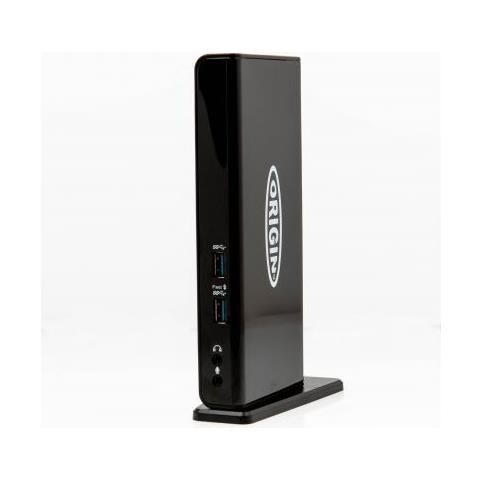 Storage 40A80045IT-OS replicatore di porte e docking station per laptop USB 3.2 Gen 1 (3.1 Gen 1) Type-A Nero - Foto 2