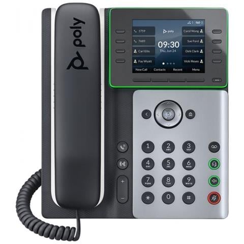 Edge E320 Telefono Ip Nero, Argento 8 Linee - Foto 1