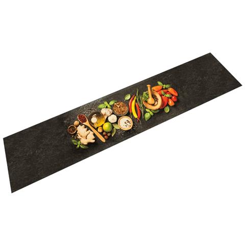 Tappeto Da Cucina Lavabile Spezie 60x300 Cm Velluto - Foto 1