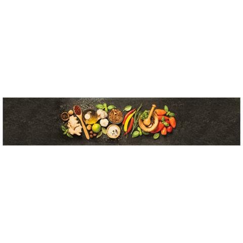 Tappeto Da Cucina Lavabile Spezie 60x300 Cm Velluto - Foto 2