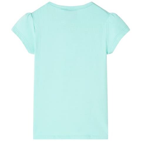 Maglietta Da Bambina Menta Chiaro 104 - Foto 2