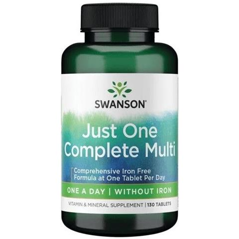 Just One Multi Con Ferro 130 Compresse Swanson Health Products - Foto 3
