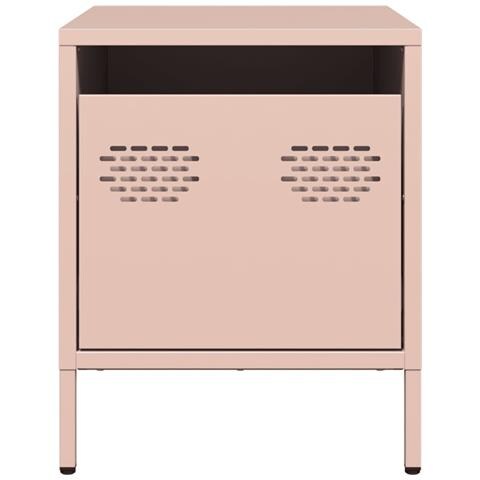 Comodini 2 Pz Rosa 35x39x43,5 Cm In Acciaio - Foto 10